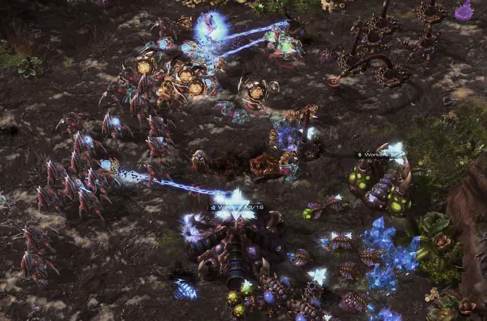 Deepminds Alphastar schlug mehrere Profispieler im Strategie-Titel Starcraft 2.