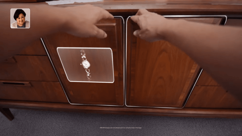 Mit Ego4D trainierte KIs k&ouml;nnten sich etwa merken, wo ein bestimmtes Objekt abgelegt wurde - und dann mit visueller AR-Hilfe den Suchenden zum Objekt leiten.