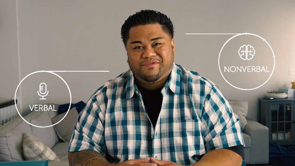 Hirevues KI analysiert unter anderem die Mimik und Sprache eines Kandidaten. Bild: Hirevue