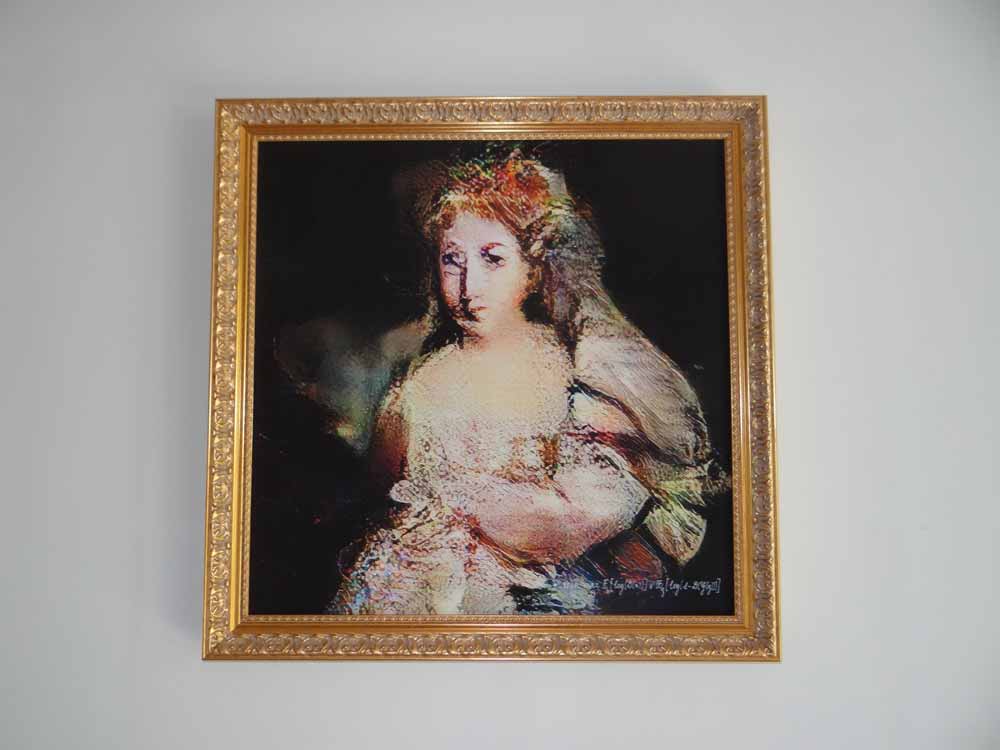 Die Comtesse de Belamy existiert nur in der KI-Fantasie. Bild: Obvious